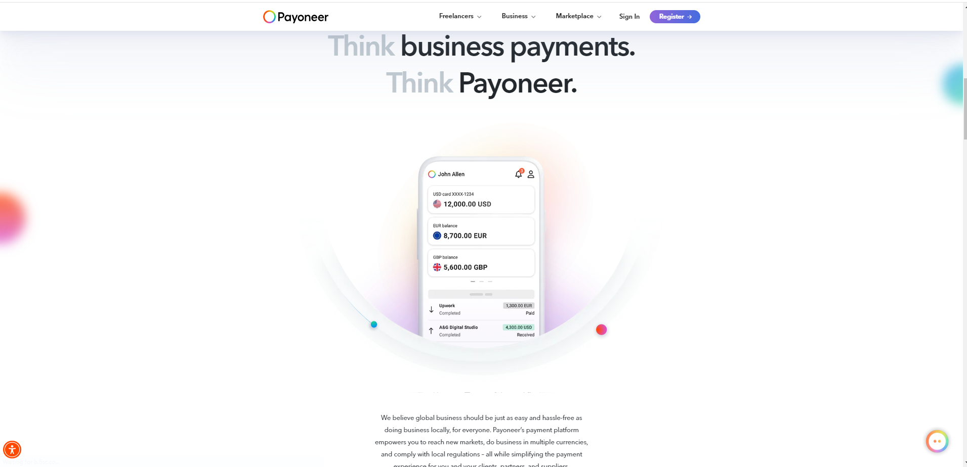 Payoneer-Payment